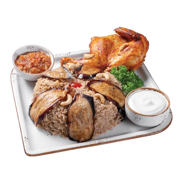 MAKLOUBA CHICKEN