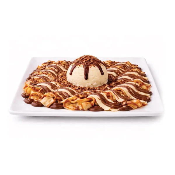 CHOCOLATE FETTUCCINE CREPE