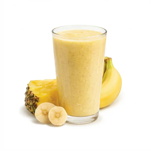 BANANA MILK WITH PINEAPPLE