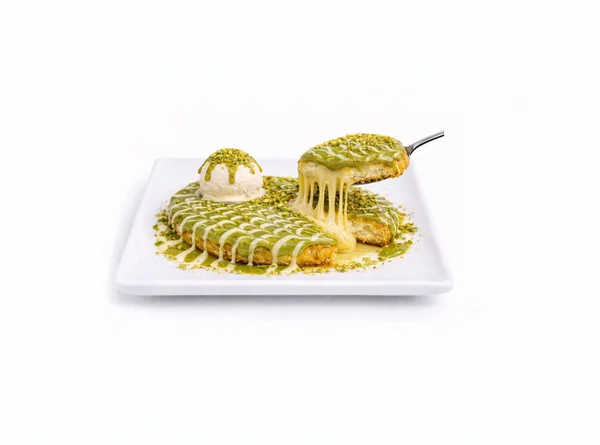 PISTACHIO CHEESY KUNAFA