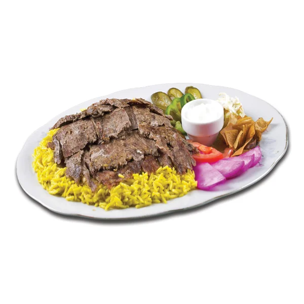 BEEF SHAWARMA WITH RICE