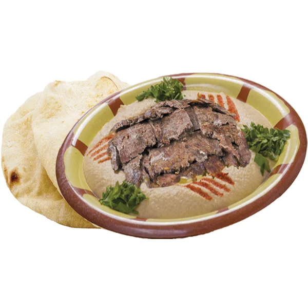 HUMMUS BEEF SHAWARMA