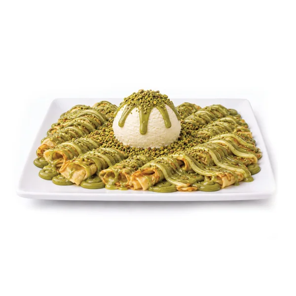 PISTACHIO FETTUCCINE CREPE
