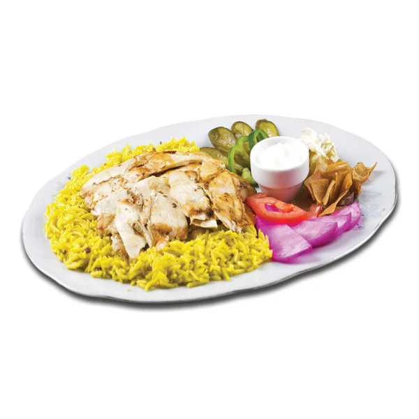 CHICKEN SHAWARMA WITH RICE
