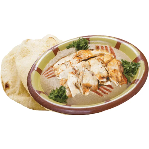 HUMMUS CHICKEN SHAWARMA