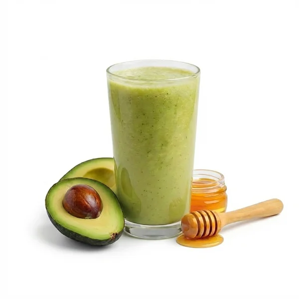 AVOCADO AND MILK WITH HONEY