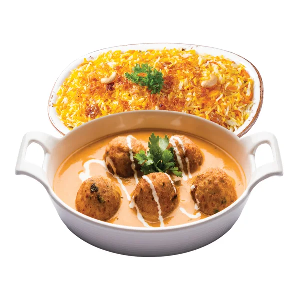 MEATBALLS CURRY WITH RICE