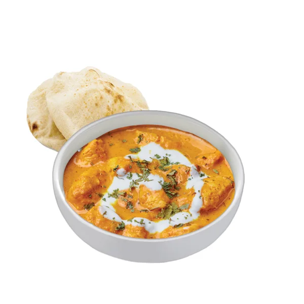 BUTTER CHICKEN WITH BREAD